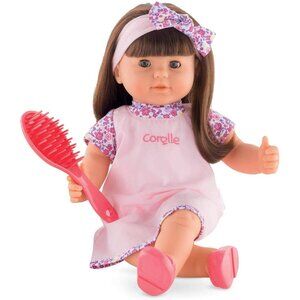 Corolle Mon Grand Poupon Alice Hair to Brush Toy Baby Doll 14" (36cm) New in Box